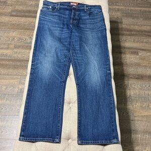 Lucky Brand 90s Loose High Rise Crop Women’s Denim Jeans Button Fly